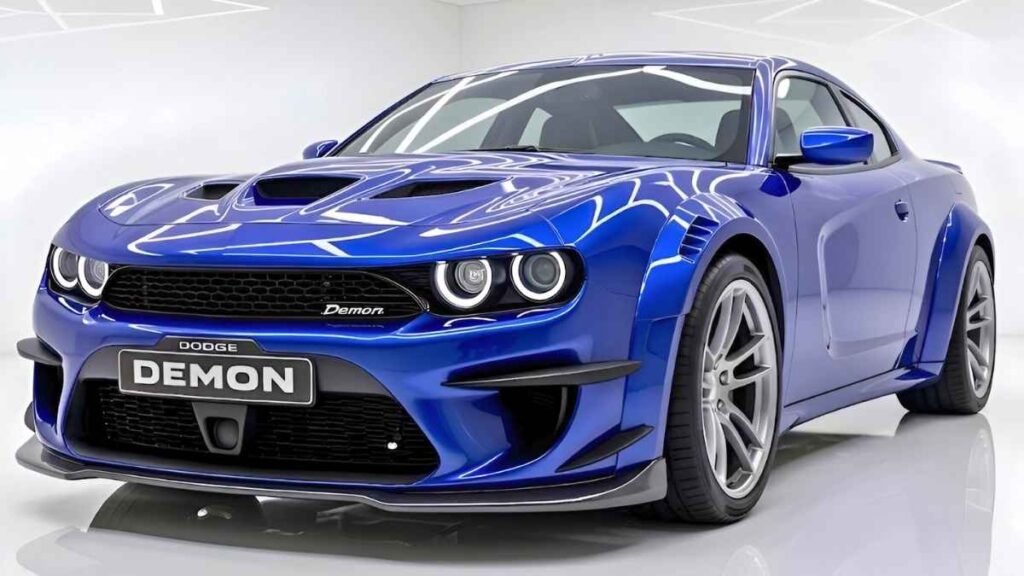 Dodge Demon 2026 Lightning Fast Acceleration Meets Raw 909 HP Power