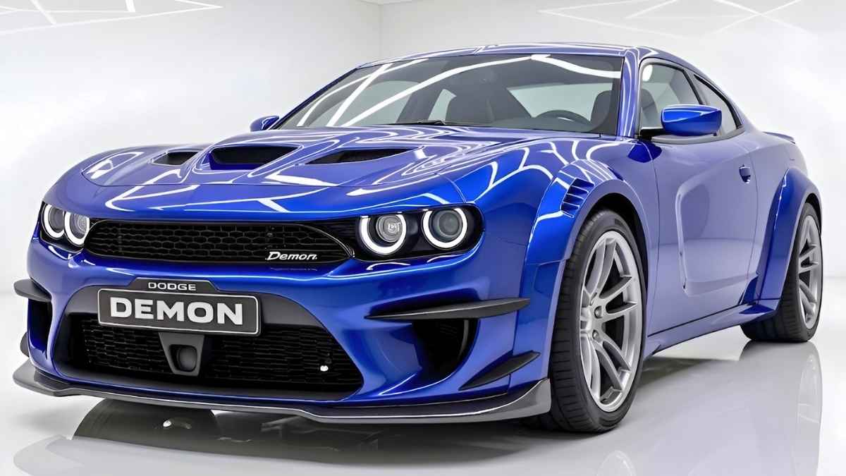 Dodge Demon 2026 Lightning Fast Acceleration Meets Raw 909 HP Power