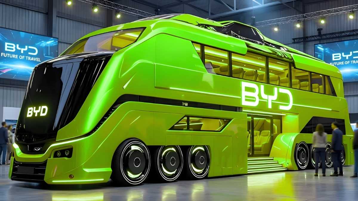 BYD Motorhome Review Futuristic RV with Hybrid Power and Smart Features